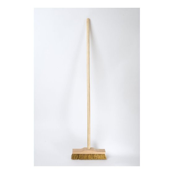 ENDRES 1753000S - 310mm Non-Sparking Wood Handle Bronze Wire Broom Brush