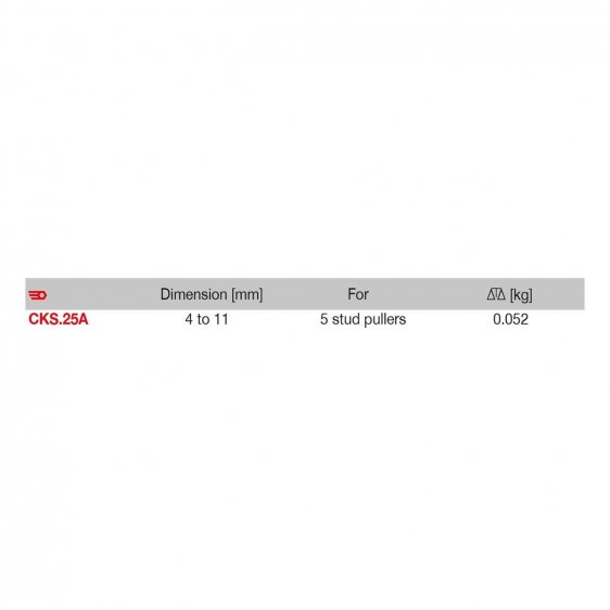 FACOM CKS.25A - Tool Rack For 4-11mm Stud Pullers