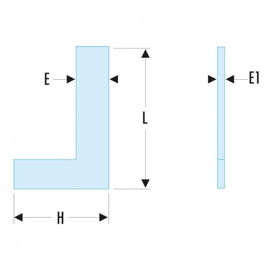 FACOM DELA.1256.X - Class II Stainless Steel Basic Square