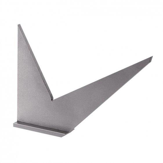 FACOM DELA.1272.01 - 100mm Stainless Steel 4in1 Setting Out Flange Square