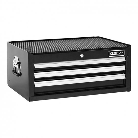 BRITOOL E010243B - Classic 3 Drawer 3 Mod Mid Section Tool Chest Black