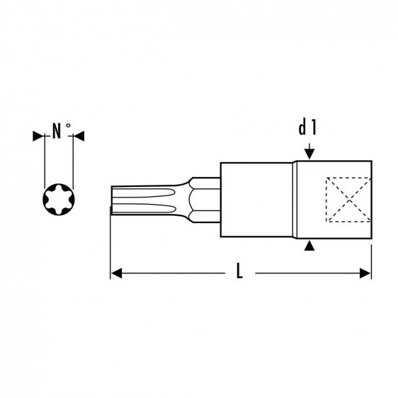 EXPERT by FACOM EJX.X - 3/8