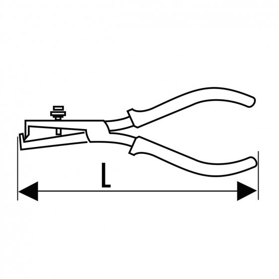 EXPERT by FACOM E050106 - 170mm Wire Stripper Comfort Grip Pliers