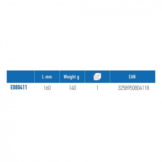 EXPERT by FACOM E080411 - 160mm Straight Flat Comfort Grip Pliers