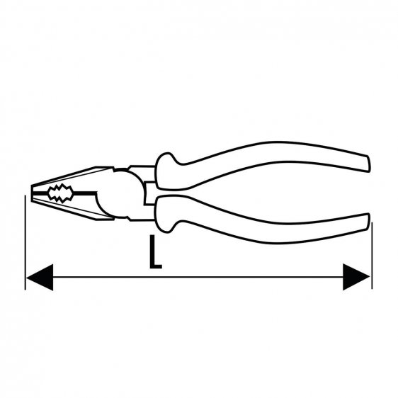 EXPERT by FACOM E187A.X - Stubby Combination Comfort Grip Pliers