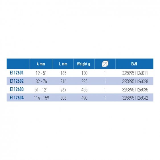 EXPERT by FACOM E125A.X - Hinged Hook + Pin Spanner