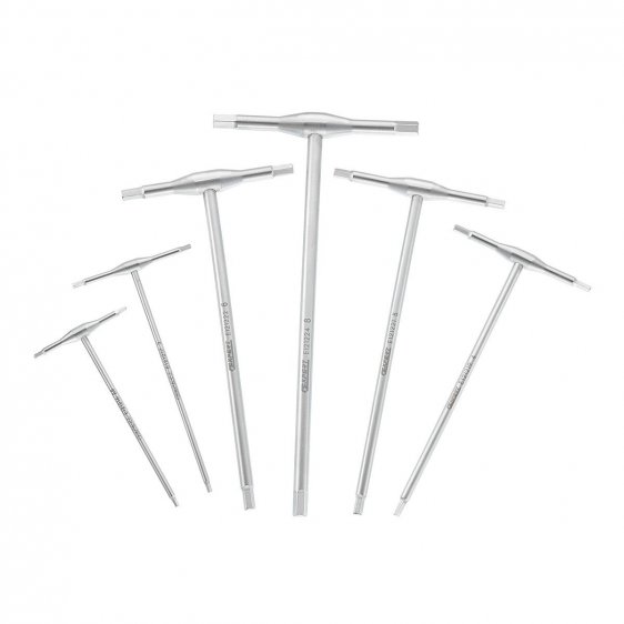 EXPERT by FACOM E121230 - 13pc Metric Hex T-Handle Spinner Key Set