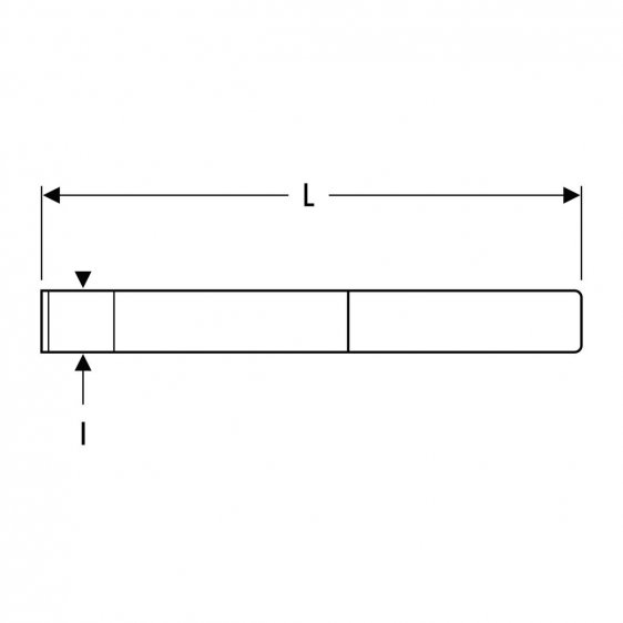 EXPERT by FACOM E150701 - 26mm Slim Profile Flat Blade Chisel