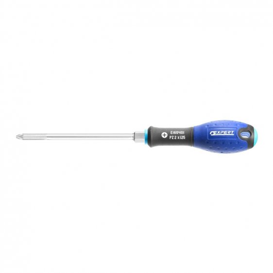 EXPERT by FACOM E160401 - PZ2x125mm Pozidriv Comfort Grip Bolster Screwdriver
