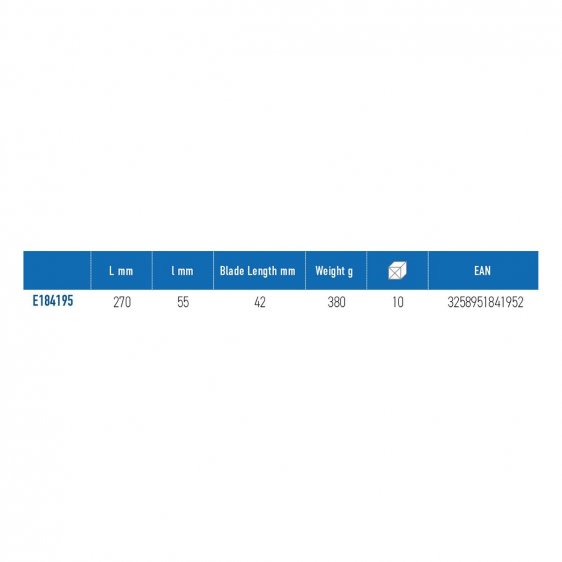 EXPERT by FACOM E184195 - Straight Offset Cut Universal Aviation Shears