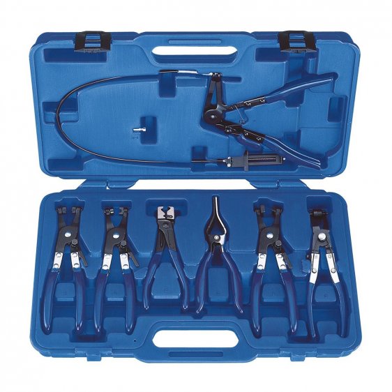 EXPERT by FACOM E200501 - 7pc Hose Clamp Plier Set + Case