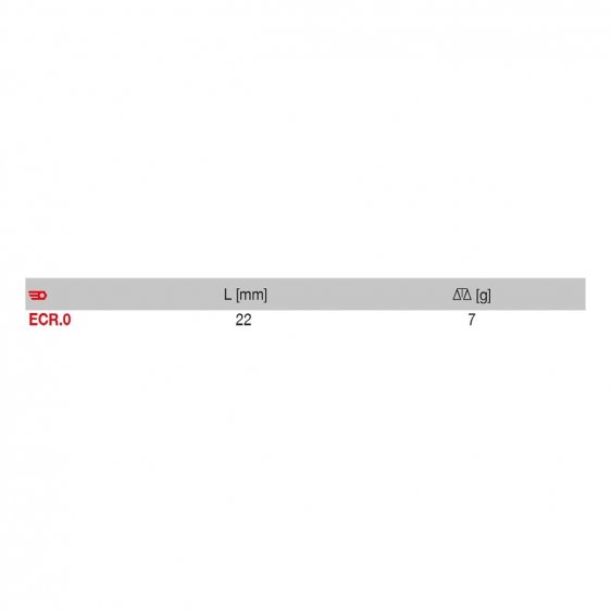 FACOM ECR.0 - 4mm Hex Drive To 1/4