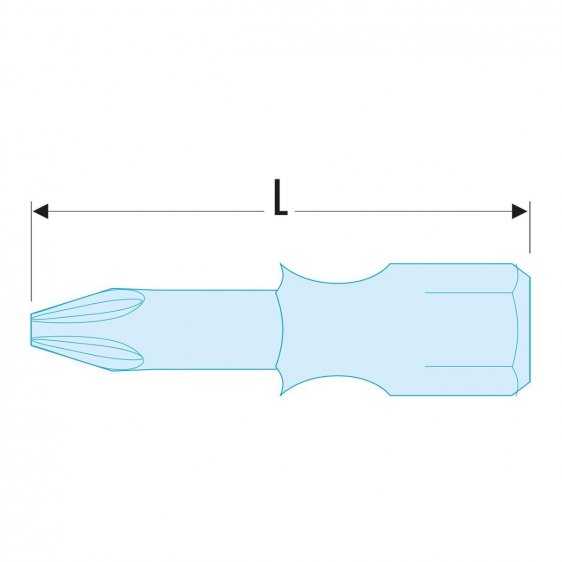 FACOM ED.1XT - Pozidriv 1/4