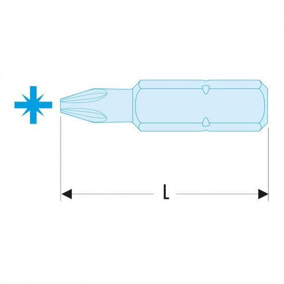 FACOM ED.2X - Pozidriv 5/16
