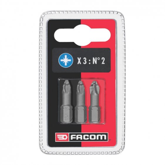 FACOM ED101T.J3 - PZ1 3pk Pozidriv 1/4