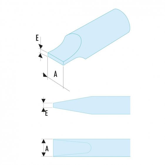 FACOM ES.133 - 3mm Slotted 1/4
