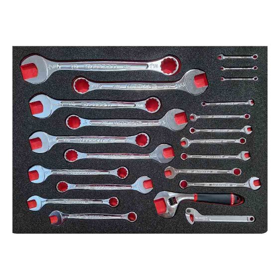 FACOM ETS.CK3 - CUSTOM 215pc Complete Tool Kit + Foaming + 6 Drawer Roller Cabinet