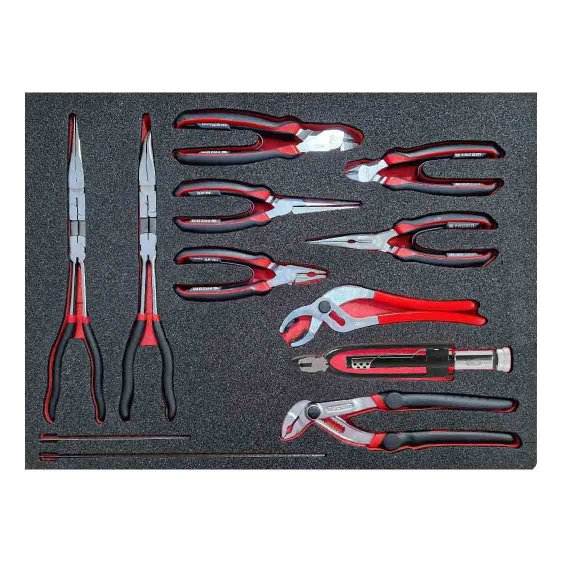 FACOM ETS.CK3 - CUSTOM 215pc Complete Tool Kit + Foaming + 6 Drawer Roller Cabinet