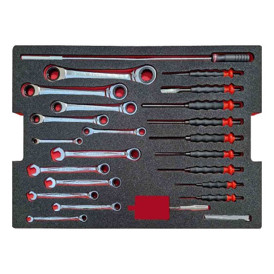 FACOM ETS.CK2 - CUSTOM 215pc Complete Tool Kit + Foaming + Flight Case