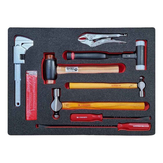 FACOM ETS.CK2 - CUSTOM 215pc Complete Tool Kit + Foaming + Flight Case