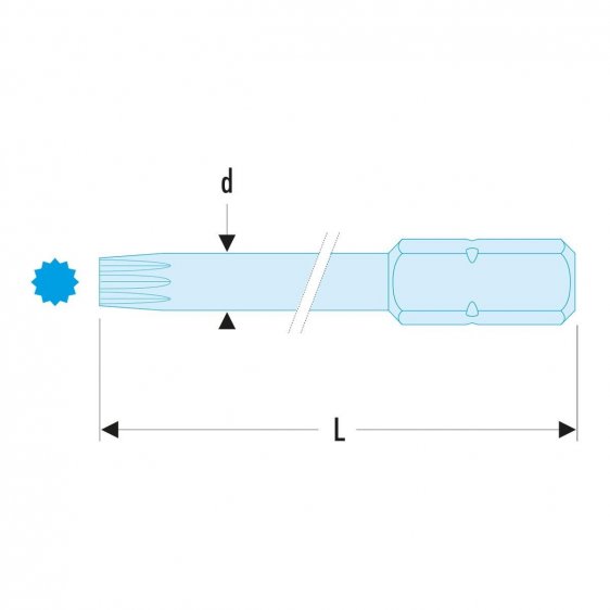 FACOM EV.2XL - XZN Spline 5/16