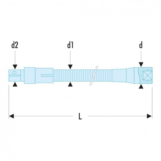 FACOM J.216 - 200mm 3/8