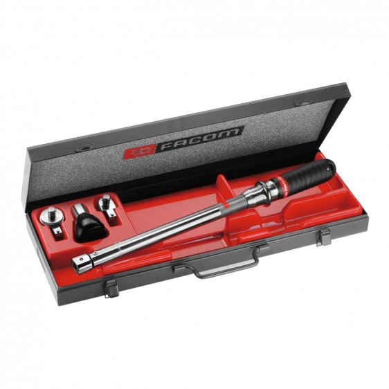 FACOM S.320B - 70-350Nm 306. HP 14x18mm Torque Wrench + S.382 + S.383 Modular (D+F) Set