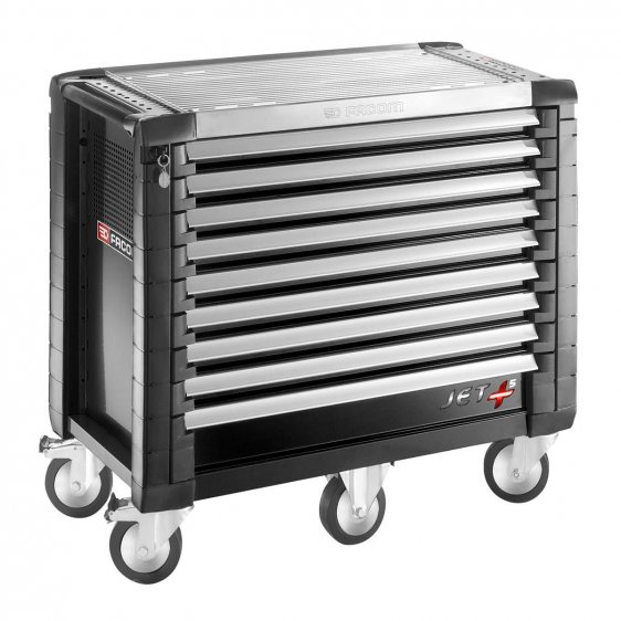 FACOM JET.9GM5 - JET+ 9 Drawer 5 Mod Roller Cabinet Black