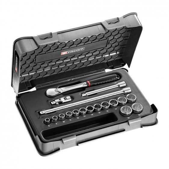 FACOM JL.161-2P12 - 18pc 3/8