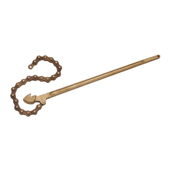 ENDRES 7220001S - 50mm Max Dia Non-Sparking Chain Strap Spanner