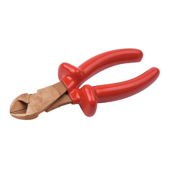 ENDRES 0662651C - 190mm Non-Sparking Insulated High Power Diagonal Cutter Pliers