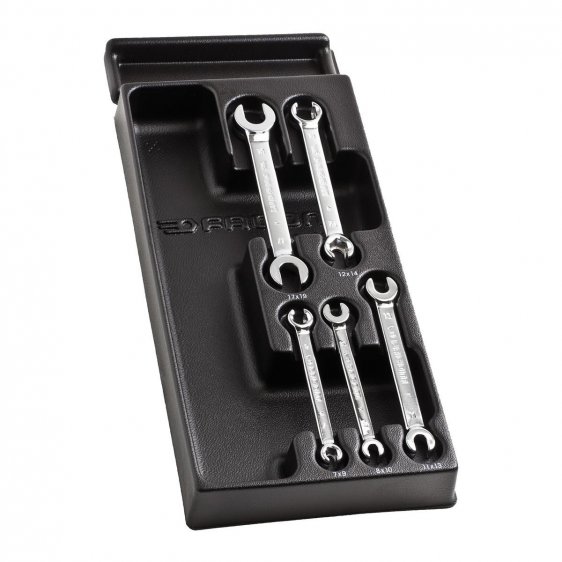 FACOM MOD.43 - 5pc Metric Straight Flare Nut Spanner Module