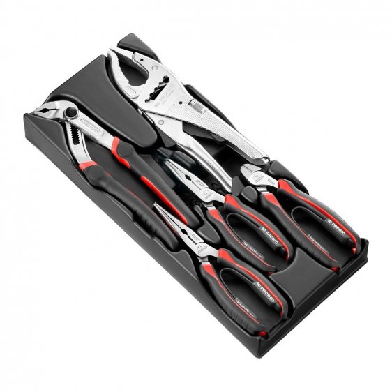 FACOM MOD.CPEA5 - 5pc Comfort Grip + 5 Pos Lock-Grip Pliers Module
