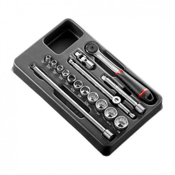 FACOM MOD.J161-212U - 16pc 3/8