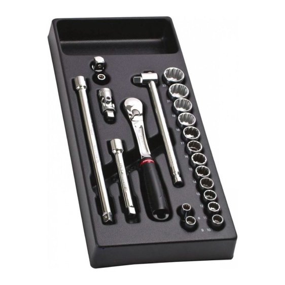 FACOM MOD.JL112 - 21pc 3/8