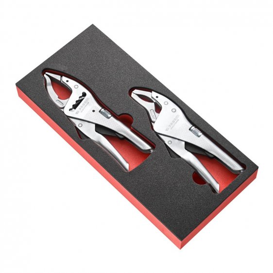 FACOM MODM.501A - 2pc Lock-Grip Pliers Foam Module