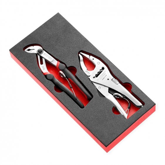 FACOM MODM.CPE1SLS - 2pc SLS Tethered Multigrip + 5 Pos Lock-Grip Pliers Foam Module