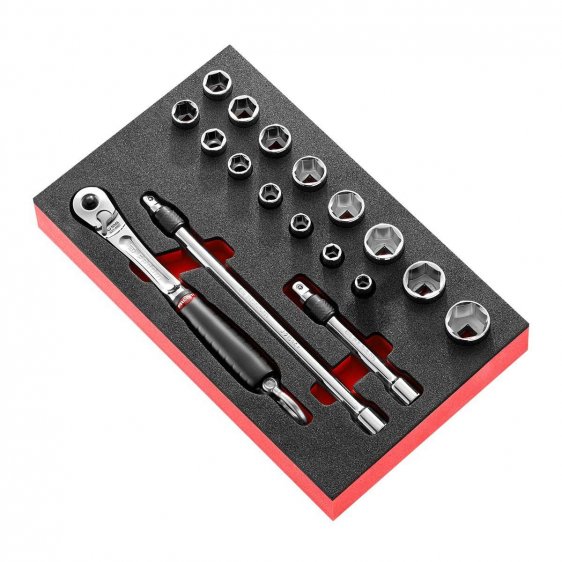 FACOM MODM.JL1SLS - 18pc SLS Tethered 3/8