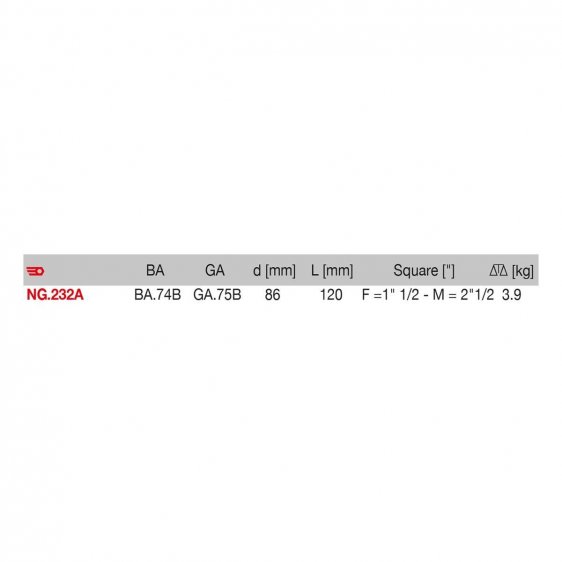 FACOM NG.232A - 1.1/2-2.1/2
