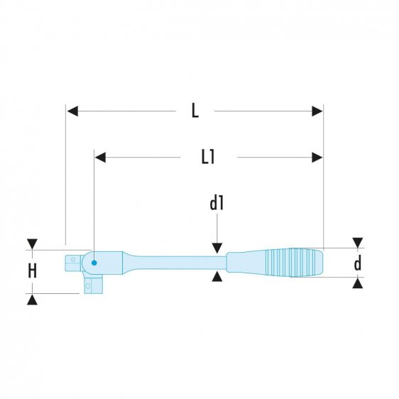 FACOM R.140A - 150mm 1/4