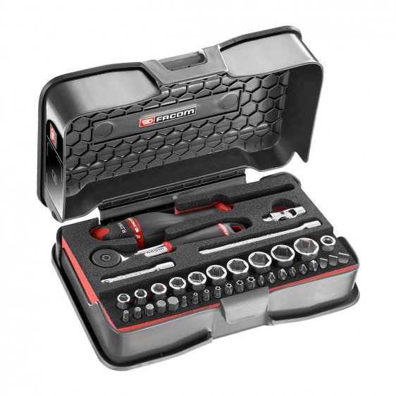 FACOM R.161-6M6PB - 37pc 1/4