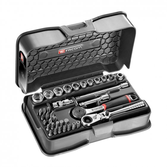 FACOM R.161-6P6HX - 37pc 1/4