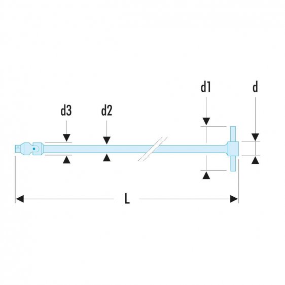 FACOM R.229A - 385mm 1/4