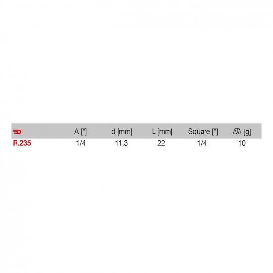 FACOM R.235 - 1/4