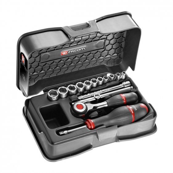 FACOM R.360-2P6 - 15pc 1/4