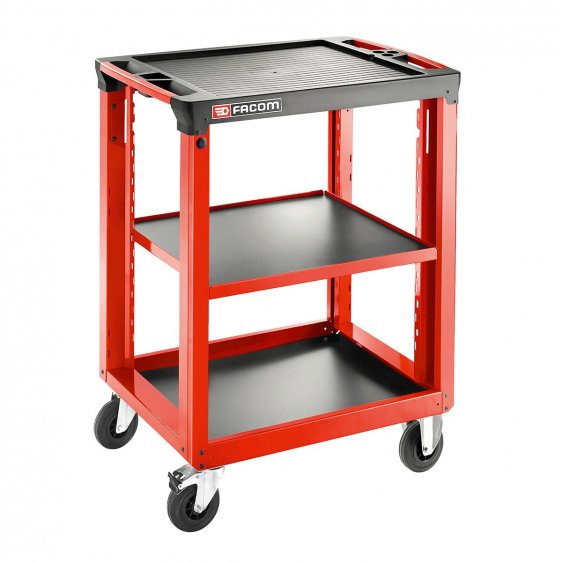 FACOM ROLL.UC3SM3 - 3 Metal Shelf Roller Trolley