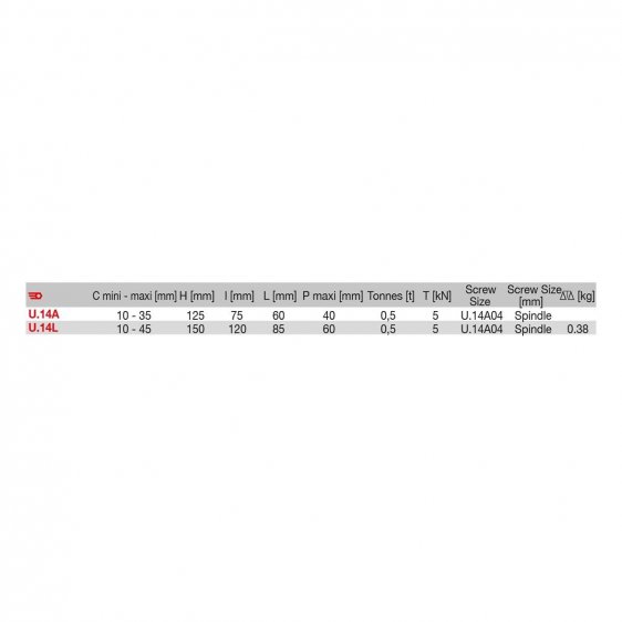 FACOM U.14X - Outside 2 Slim Leg Puller