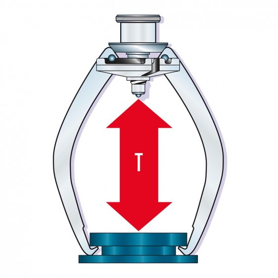 FACOM U.232-X - 2 Leg Reversible Puller