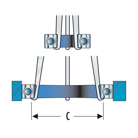 FACOM U.306.IN - Inside 2-3 Leg Reversible Puller