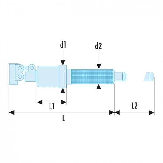 FACOM U.312-01 - 10T Hydraulic Jack For U.312H Pullers
